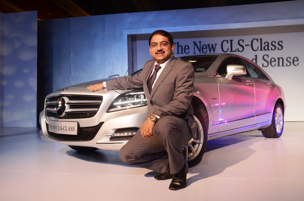 MercedesBenz India today unveiled the all New CLS 350 BE